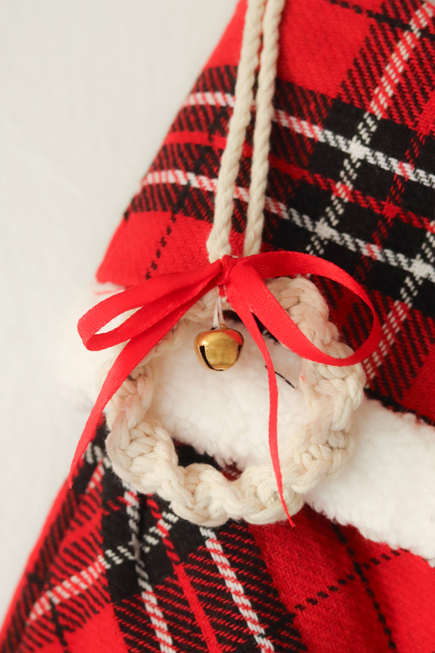 Luxury Plaid Christmas Stocking – Classic Holiday Style