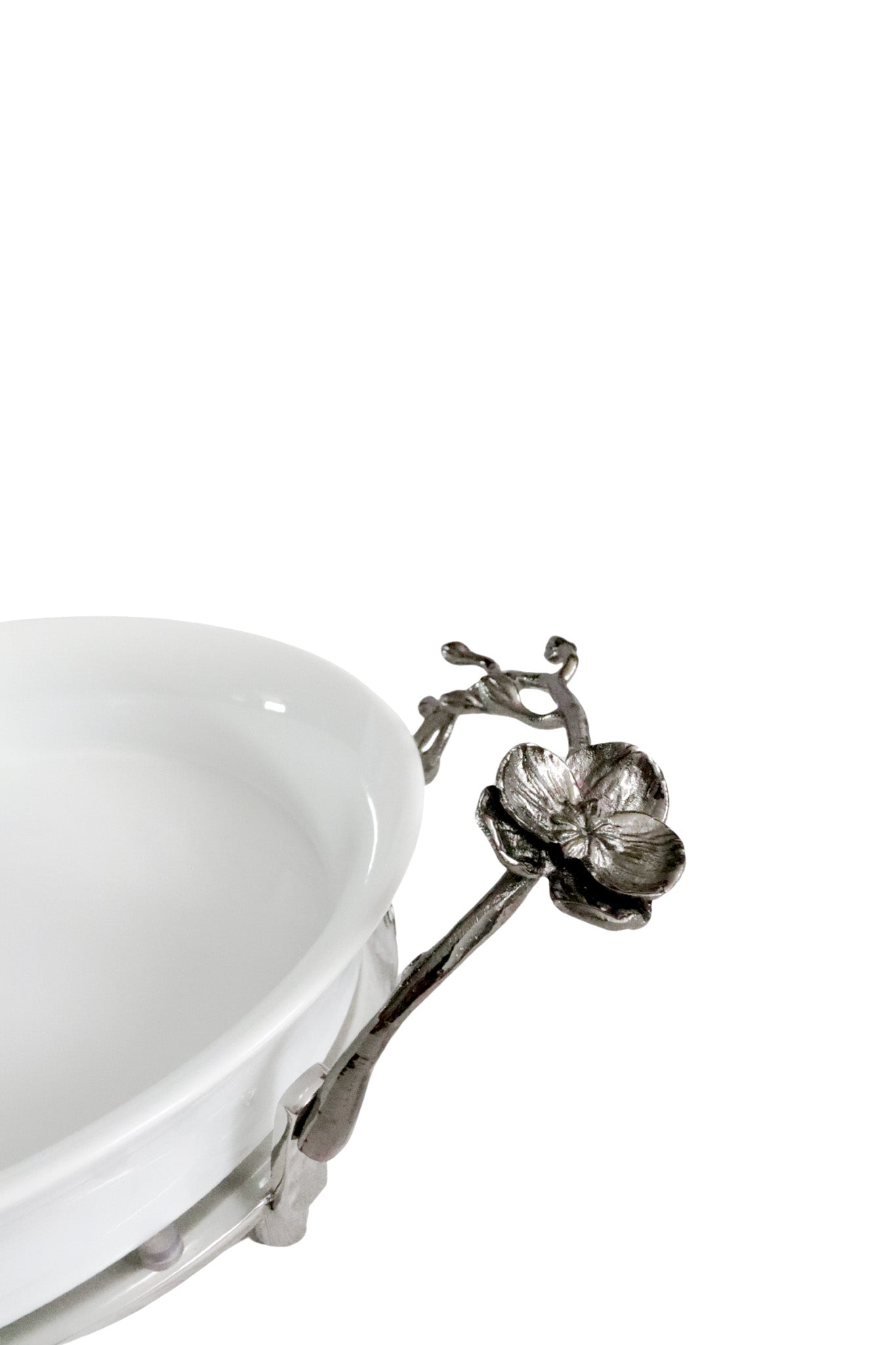 Luxury Home Decor Gift- Michael Aram Black Orchid Pie Dish
