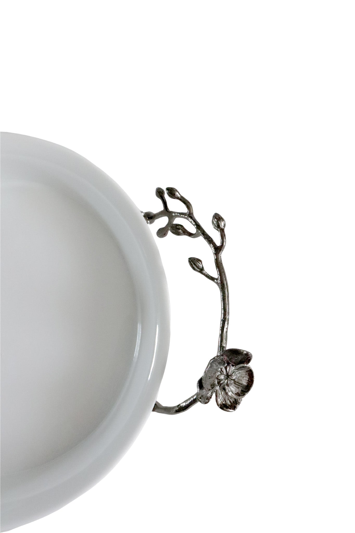 Luxury Home Decor Gift- Michael Aram Black Orchid Pie Dish