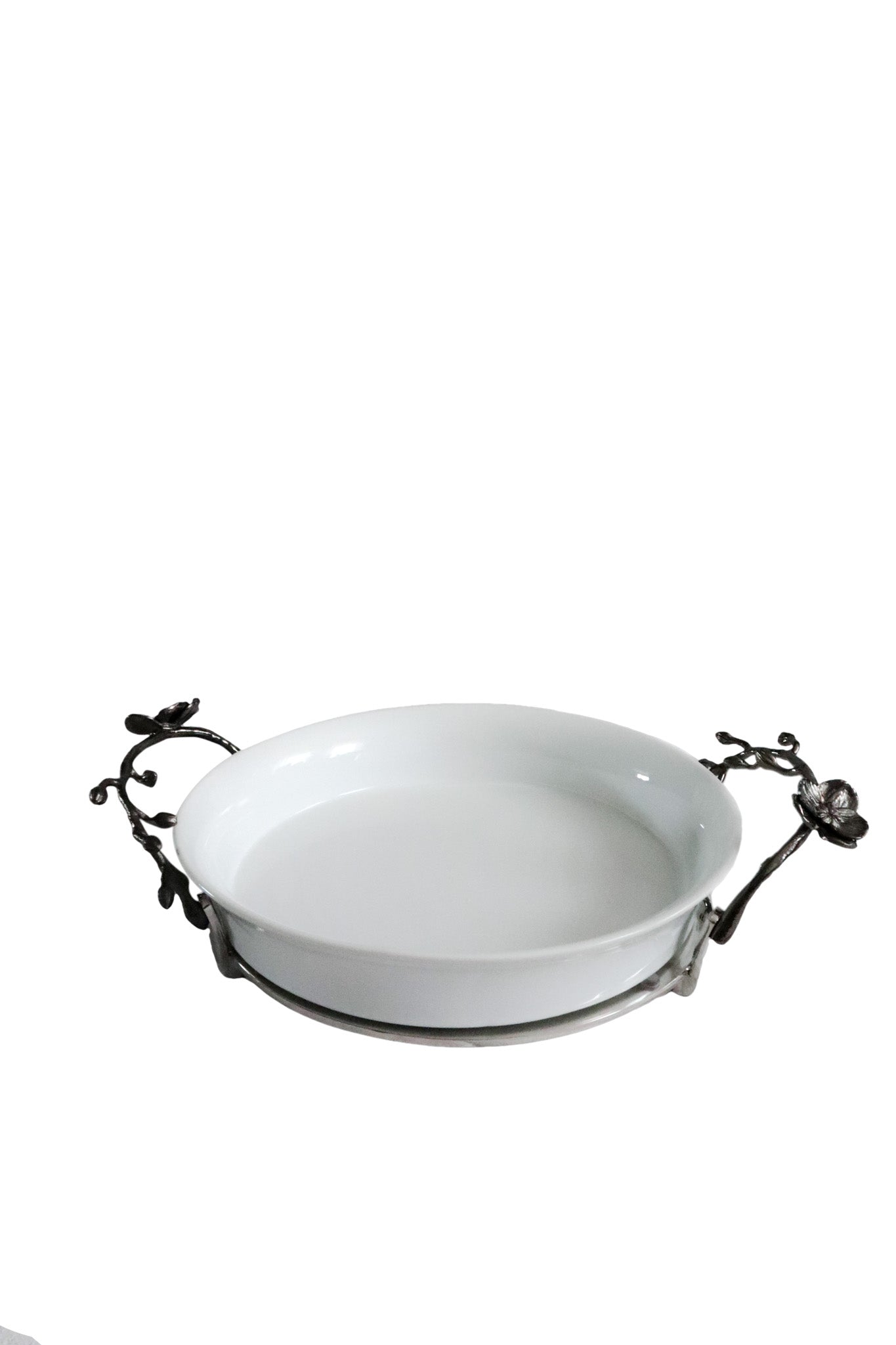 Luxury Home Decor Gift- Michael Aram Black Orchid Pie Dish