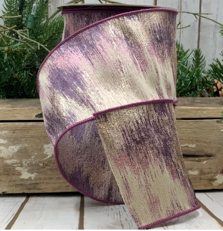 Luxury Large Ribbon Birch Lavender White Grey
