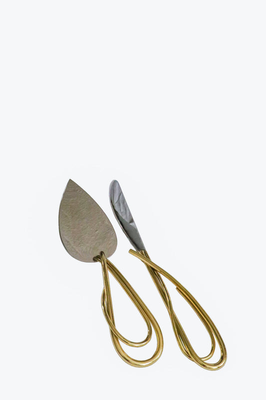 Mother's Day Gift 2025 - Luxury Home Decor Gift- Michael Aram Calla Lily Cake Knife Server Set