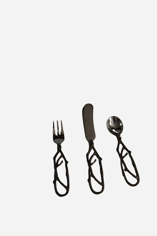 Mother's Day Gift 2025 - Luxury Home Decor Gift- Michael Aram Twig Hors d'Oeuvres Set